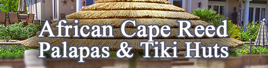 African Cape Reed Palapa & Tiki Hut Menu